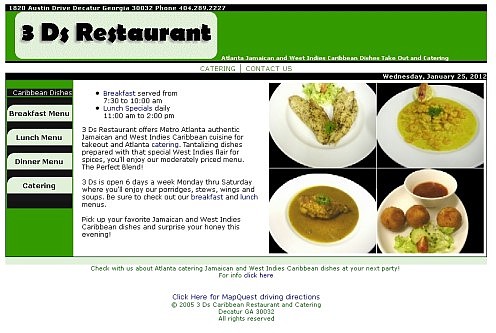 portfolio_pix/3 Ds Caribean Restaurant Atlanta GA
